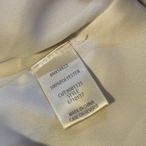 Max Studio Sleeveless Floral Top Pleated Collar and Sleeves Size Large Casual - Picture 5 of 5